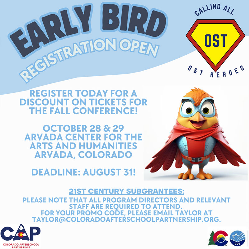 2024 Fall Conference - Early Bird Discount